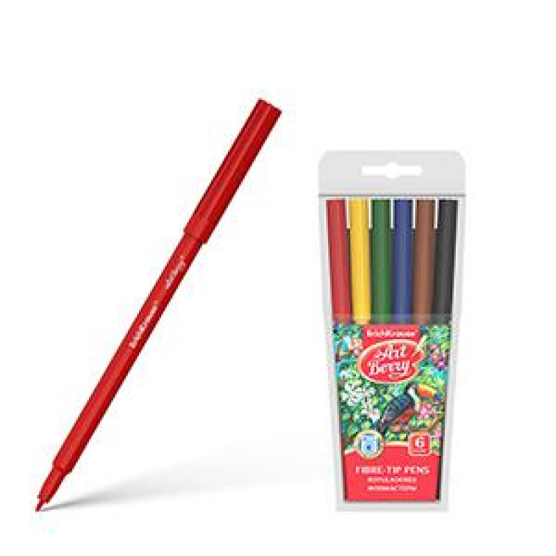 *Flomāsteri 6 krāsas ArtBerry nomazgājamie