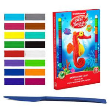 *Plastilīns 16 krāsas ArtBerry Aloe Vera,