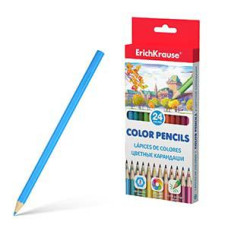 *Zīmuļi krāsainie 24 krāsas ErichKrause