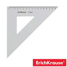 Trīsstūris 45*/16cm caurspīdīgs ErichKrause