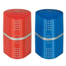 Zīmuļu asināmais Faber-Castell Grip Trio, sarkans