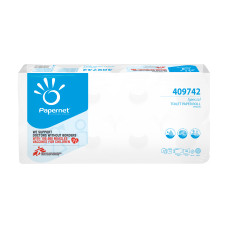 Tualetes papīrs, rullis, cell, 2-kārt, iepak. 8ruļļi x 180 lok x 20m, d.11x9.7cm, 16g/m2,