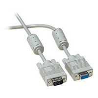Kabelis VGA 5m. pagarinatais 15M/15F ferrite
