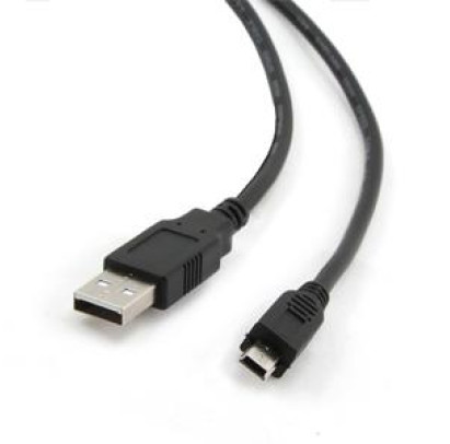 Kabelis USB 2.0 A/M Mini 5PM 1.8m. Cablexpert