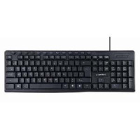 Tastatūra KB-UM-107 Multimedia USB ENG melna
