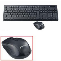 Tastatūra ar peli bezvada KBS-WCH-03 US melna