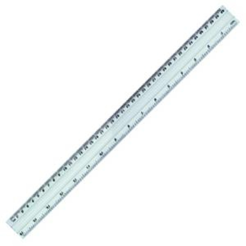 Lineāls GRAND 40cm alumīnija