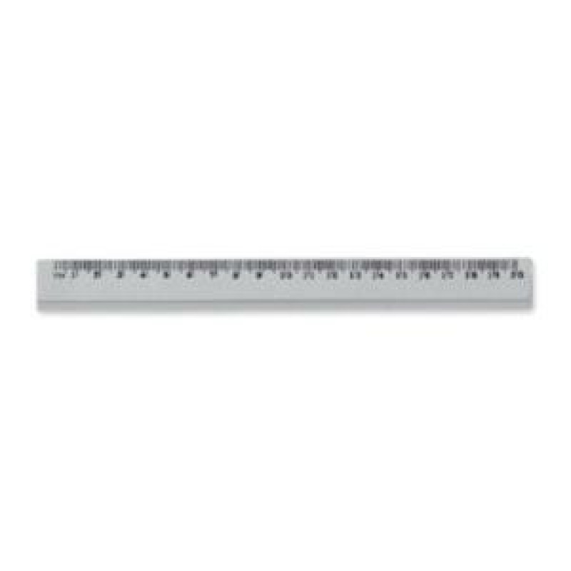 Lineāls GRAND 20 cm aluminīja