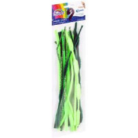 Pūkainas stieples 30 cm, zaļie toņi Fiorello