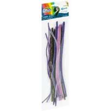 Pūkainas stieples 30 cm, violetie toņi Fiorello
