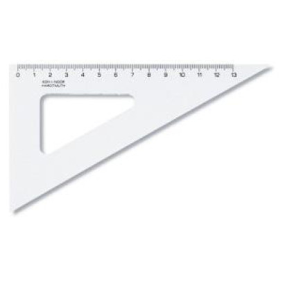 Trīsstūris 60*/13cm caurspīdīgs KOH-I-NOOR