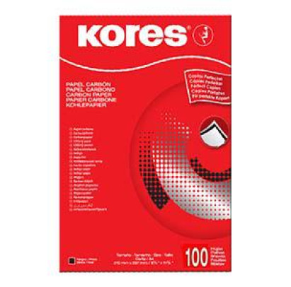 Kopējamais papīrs KORES, A4, 100 loksnes, zila