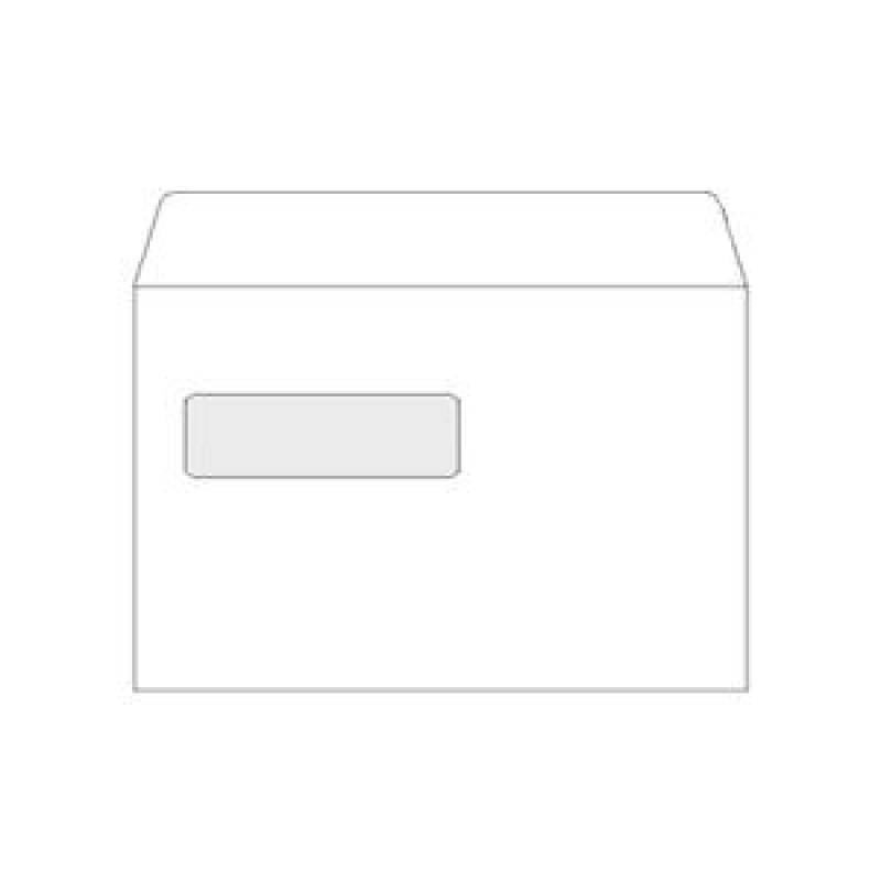 Aploksnes E5 156x220mm, ar logu 90x30mm, 10 gab.