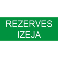 Uzlīme "Rezerves izeja" 80x200mm