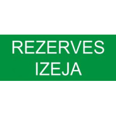Uzlīme "Rezerves izeja" 80x200mm