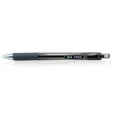 *Pildspalva lodīšu TR5 0.7mm melna