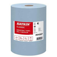 Industriālais papīrs XXL 2 slāņu 380m, blue
