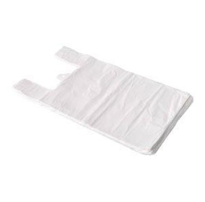 Maisiņi ar rokturiem HDPE 30x18x55 mm 17 mik, 100 gab