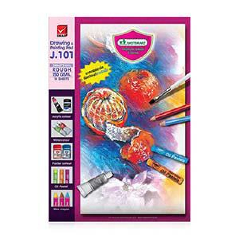 Akvareļu albums J101 260x375mm 14lap 150g
