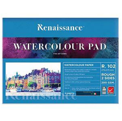 *Akvareļu albums R102 275x375mm,15 lapas,200g/m2
