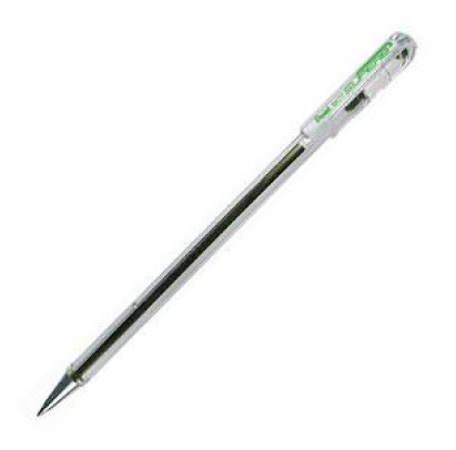 Pildspalva lodīšu Pentel SuperB BK77 0.7 mm, zaļa