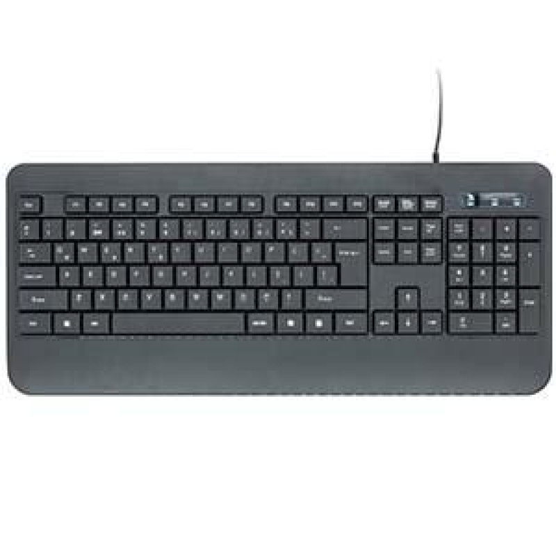 Tastatūra USB ENG melna PMK110B Platinet