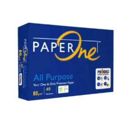 Papīrs A5, 80g/m2, 500 loksnes, Paper One All Purpose