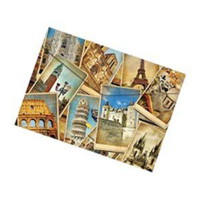 Mape ar pogu A5 CITIES, PantaPlast