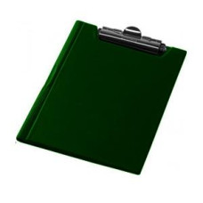 Planšete A5 Focus ar vāku, tumši zaļa krāsa