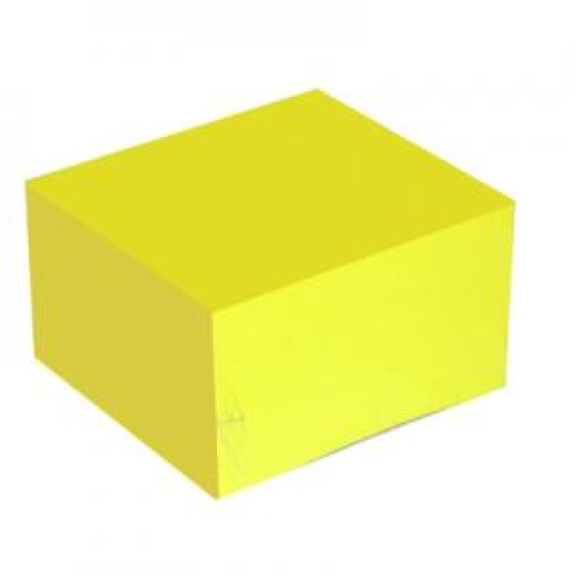 Līmlapiņas 75x75mm, 450 lapas, neon dzeltenas