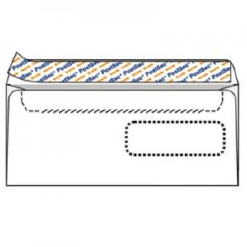Aploksnes Postsec E65 110x220 ar logu un