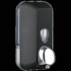 Dozators putu ziepēm 0.5L, Soft Touch, melns, (6gab/kastē)