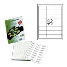 Uzlīmes Rillprint 64.6x33.8mm 100 loksnes A4