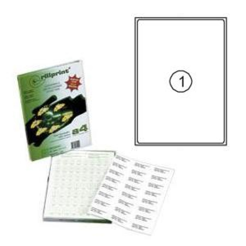 Uzlīmes Rillprint 199.6x289.1mm 100 loksnes A4