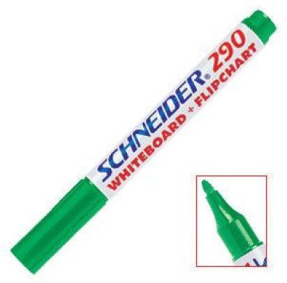 Marķieris tāfelei 290 zaļš, Schneider