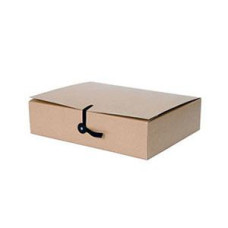 Arhīva kārba 60x235x320mm ar saitītēm, brūna, SMLT