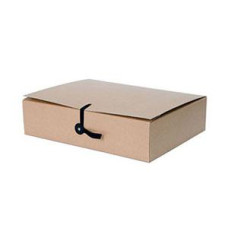 Arhīva kārba 80x235x320mm ar saitītēm, brūna, SMLT