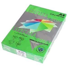 Krāsains papīrs A4 80g 500lap Parrot spilgti zaļš