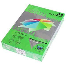 Krāsains papīrs A4 120g 250lap spilgti zaļš IT230