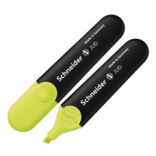 Teksta marķieris SCHNEIDER JOB, dzeltens