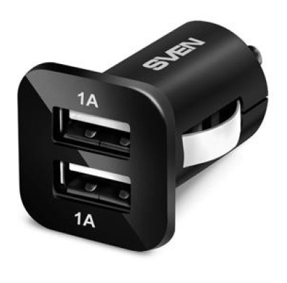 Auto ladētājs USB C-103 melns SVEN