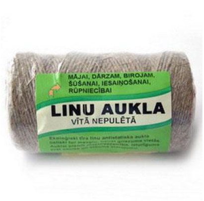 Vītā aukla 1.5mmx100m linu, nepulēta Tangente