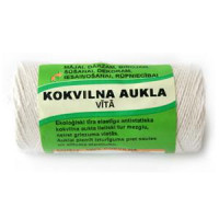 Vītā aukla Tangente 1.5mmx100m kokvilna, nebalināta