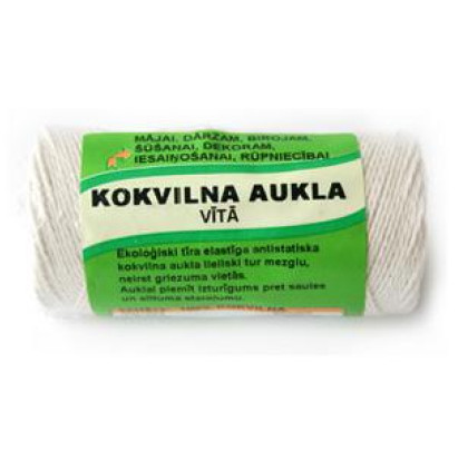 Vīta aukla Tangente 1.5 mm x 100 m kokvilna, nebalināta