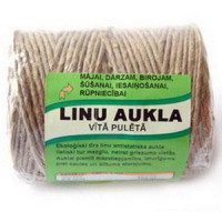 Vītā aukla 2.5mmx100gr, linu, pulētā