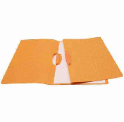 Mape Forpus BAROCCO ar klipsi A4 oranža