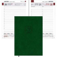 Dienasgrāmata Business Classic tumši zaļa, Timer 2026g.