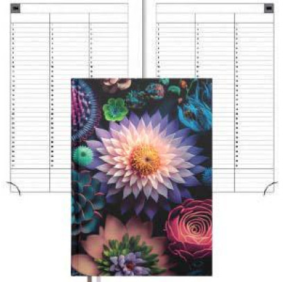 Plānotājs bez datumiem A5 Dotted Flex Queen,
