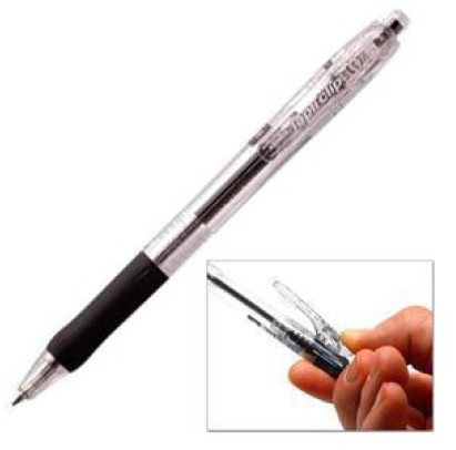 Pildspalva lodīšu ZEBRA Tapli Clip 0.5mm melna