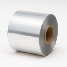 POF plēve 25 mikr 350/350 mm 750 m caurspīdīga, plēves neto svars 12,10 kg